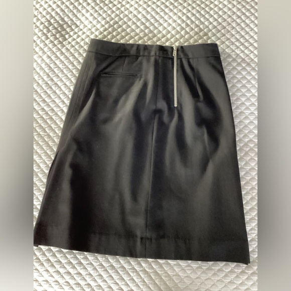 L.A.M.B. Fall2007 Black Front Pockets Straight Pencil Wool Skirt 12 - Picture 10 of 15